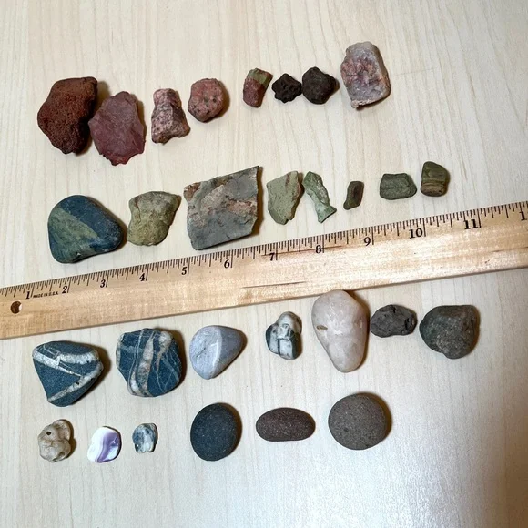 Rock Set: beauties from NM & AK. To collect or tumble or decorate with. Set A - Picture 11 of 14